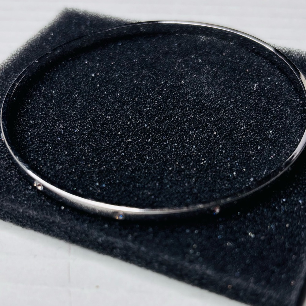 Swarovski Silver Crystal Bangle - image 4